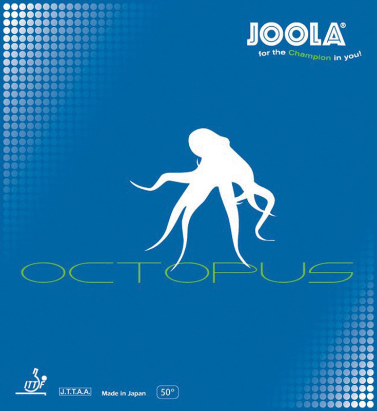 Joola Octopus 1.2 mm Table Tennis Rubber(Red)