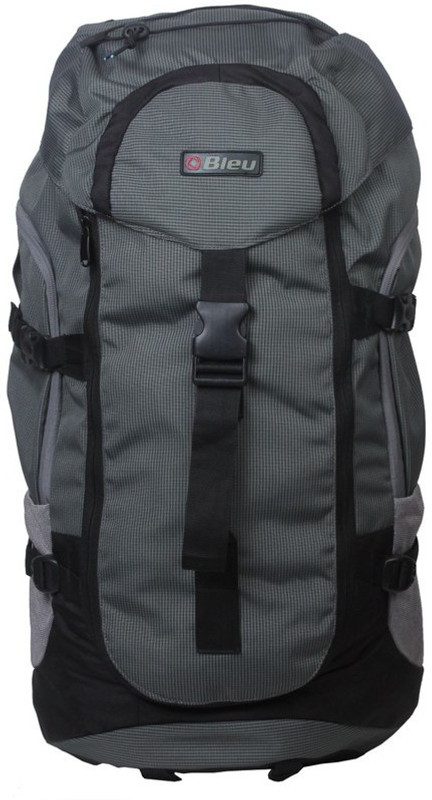 Bleu Backpack Rucksack - 75 L(Grey, Black)
