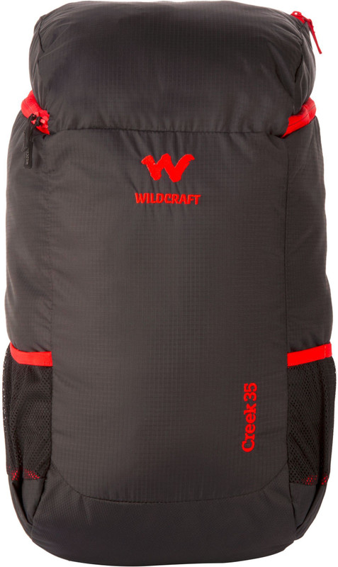 Wildcraft Creek Rucksack - 35 L(Black)