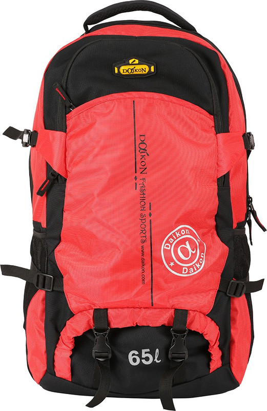Daikon FASHION SPORTS-BL Rucksack - 65 L(Red, Black)