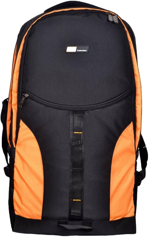 Yark Hiking Rucksack - 70 L(Orange, Black)