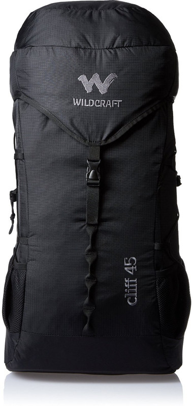 Wildcraft Cliff 45 Rucksack - 45 L(Black)