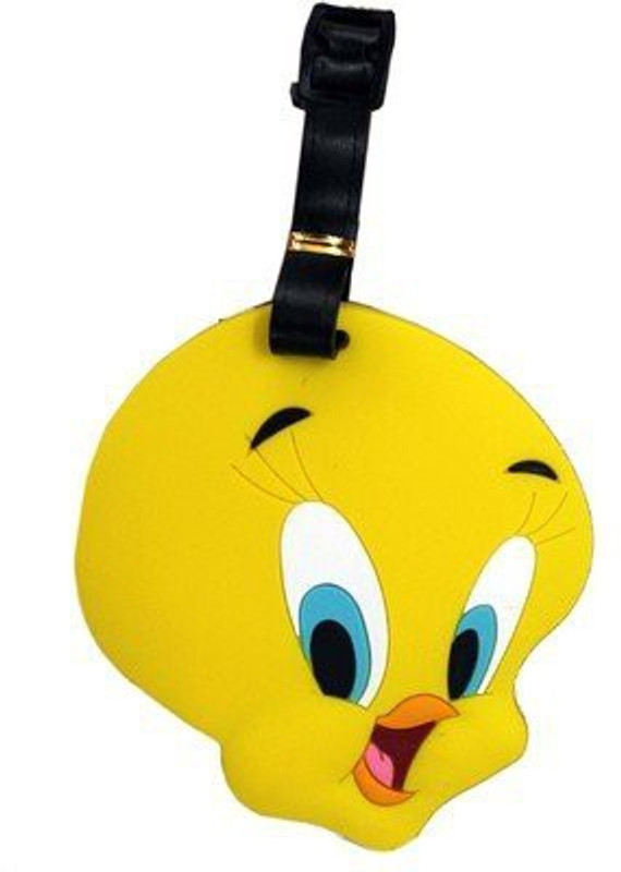 Funcart Tweety Luggage Tag(Yellow)