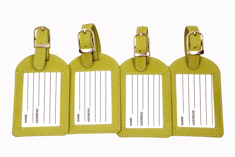 Sukeshcraft world Currency Luggage Tag(Green)