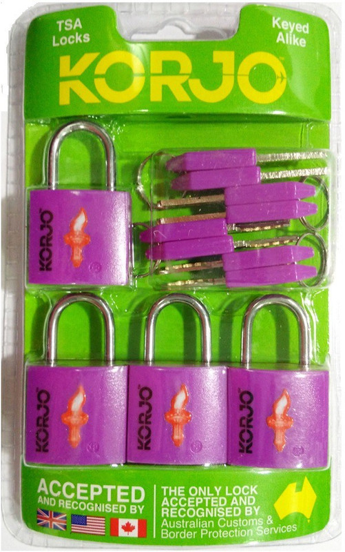 Korjo KTSALL4PUR Safety Lock(Purple)