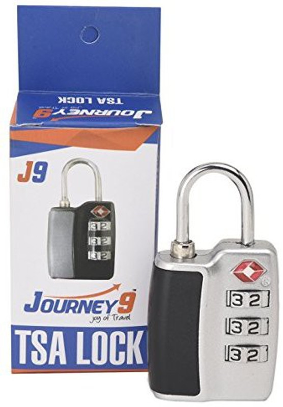 JOURNEY9 TSA METAL SILVER Safety Lock(Silver)