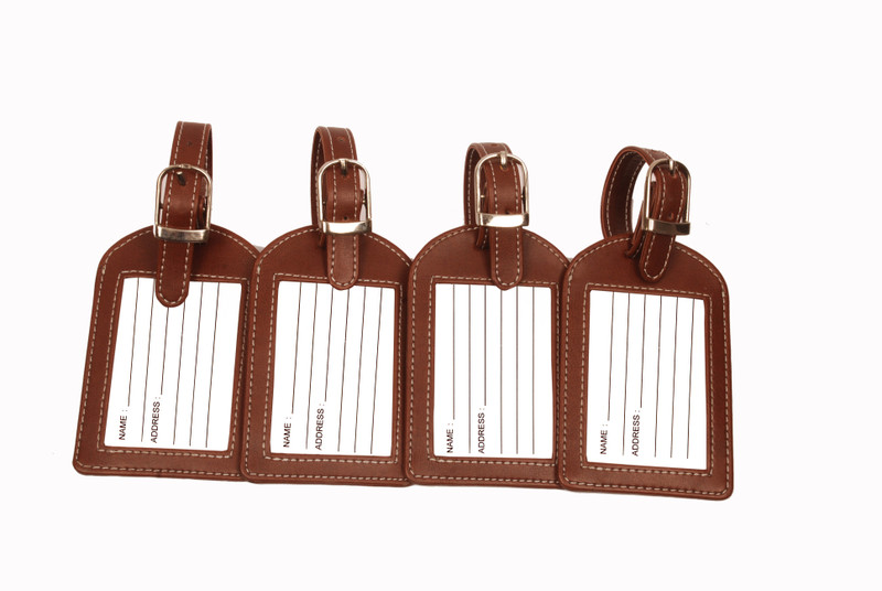 Sukeshcraft World Currency Luggage Tag(Brown)