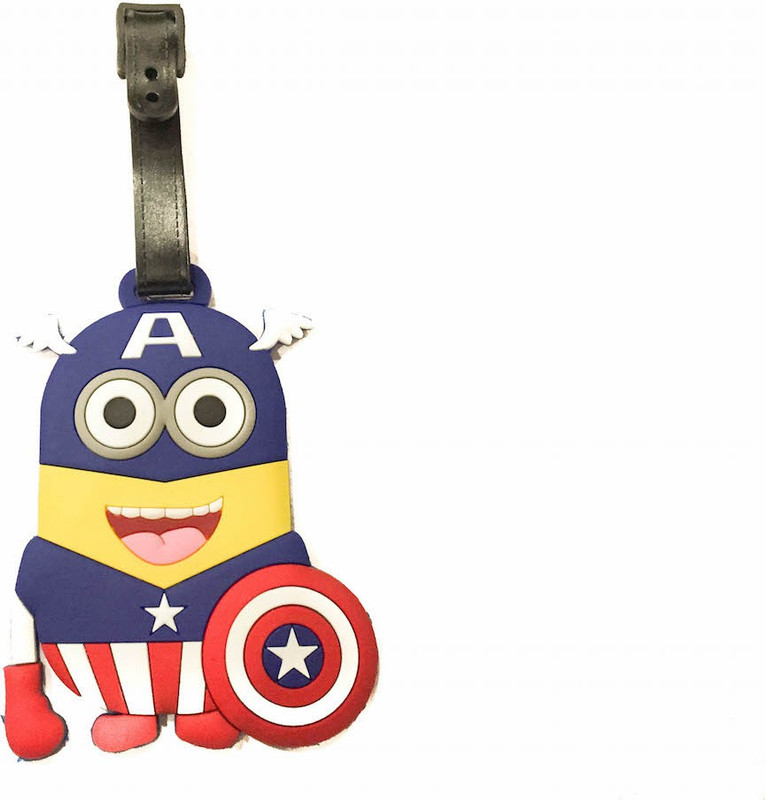 Funcart Captain America Luggage Tag(Multicolor)