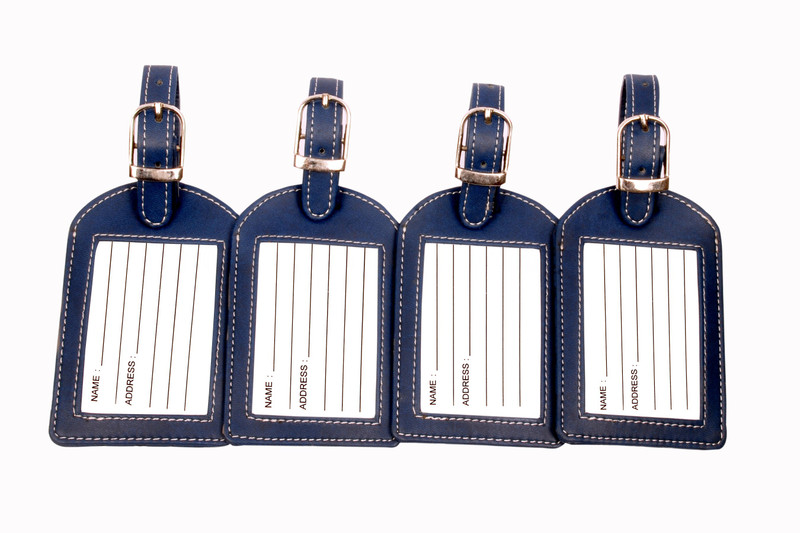 Sukeshcraft World Currency Luggage Tag(Blue)