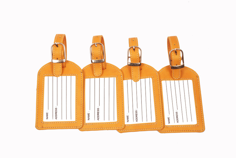 Sukeshcraft currecny Luggage Tag(Yellow)