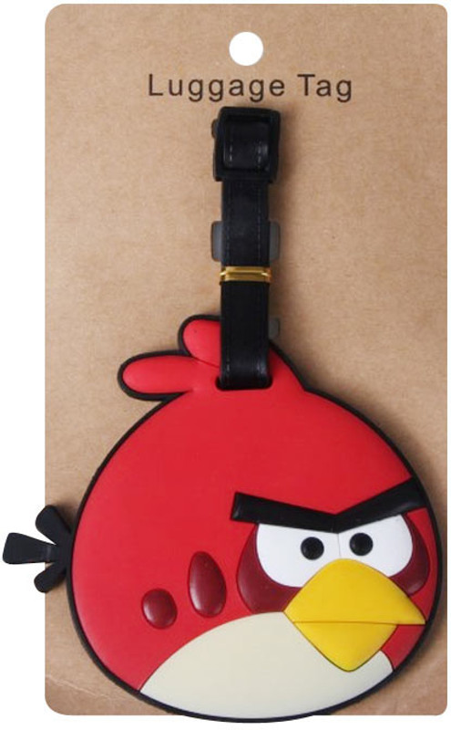 Funcart Angry Birds Luggage Tag(Multicolor)