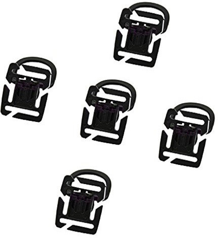 Futaba 360 degree Rotation D-Ring Buckle MOLLE Luggage Strap(Black)