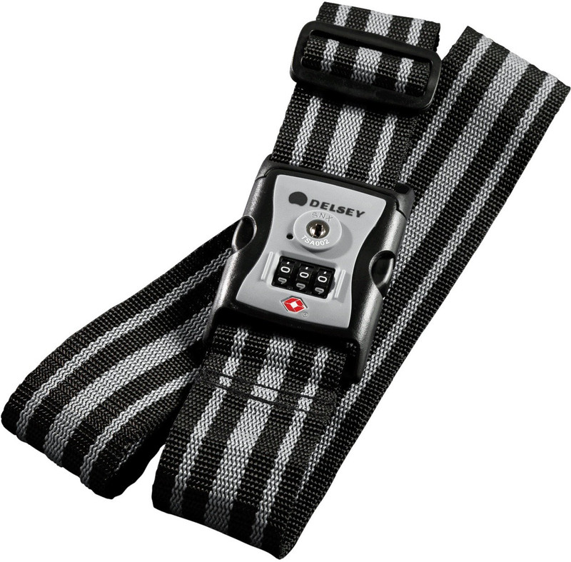Delsey Luggage Strap 3-Digit Combination Luggage Strap(Multicolor)