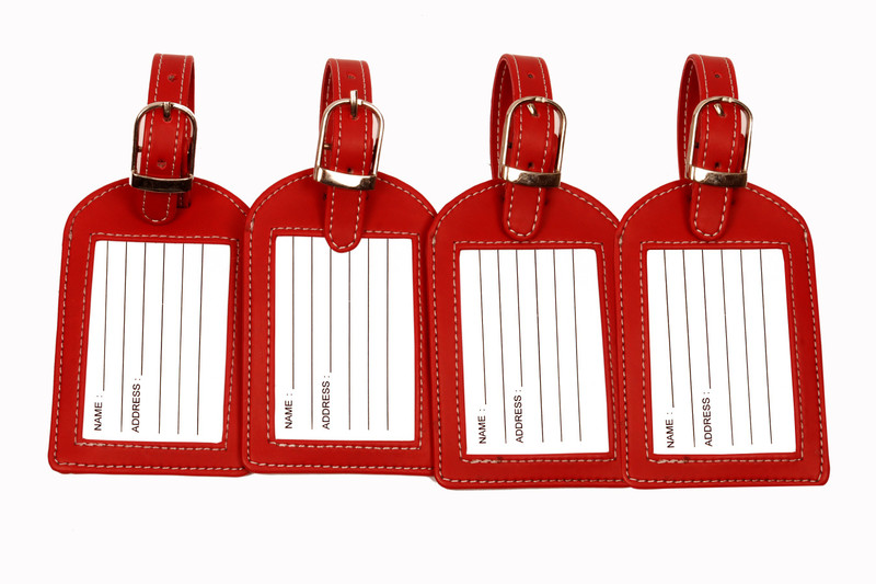 Sukeshcraft world Currency Luggage Tag(Red)