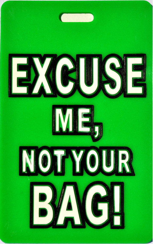 Luxxuri KS_BT_G_052015_081 Luggage Tag(Green)