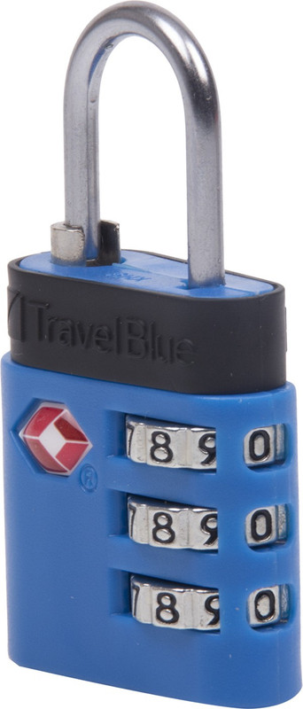 Travel Blue TSA Combi D Safety Lock(Blue)