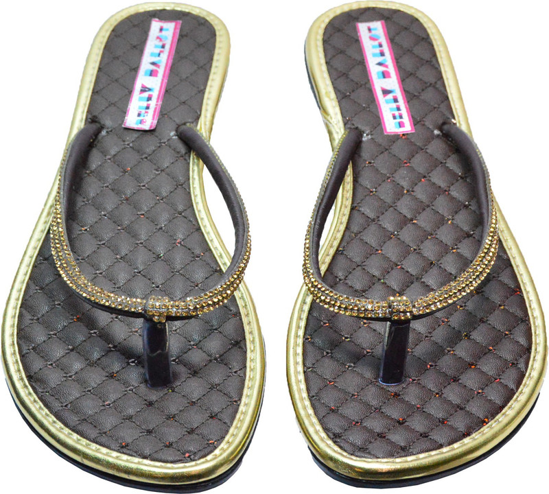Belly Ballot Women Black Flats