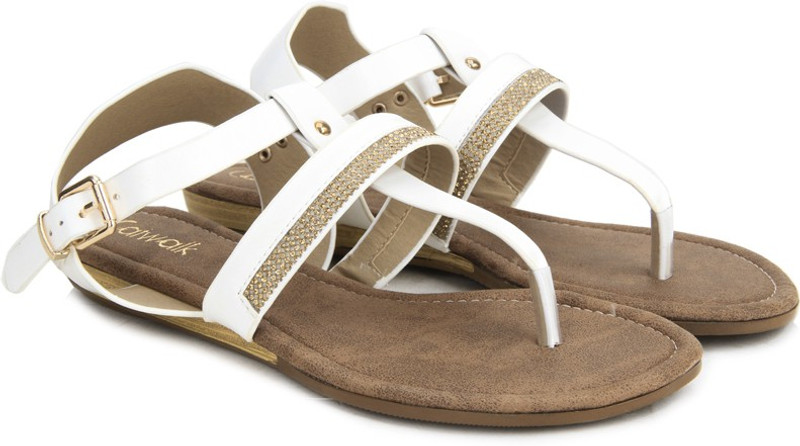 Catwalk Women White Flats