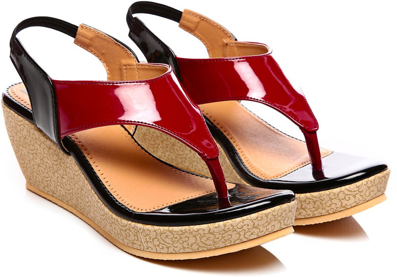 Nell Women Maroon Sandals
