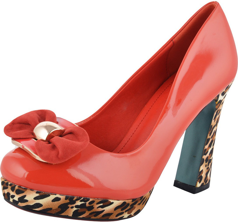 Willywinkies Women Orange Heels Willywinkies Women Orange Heels