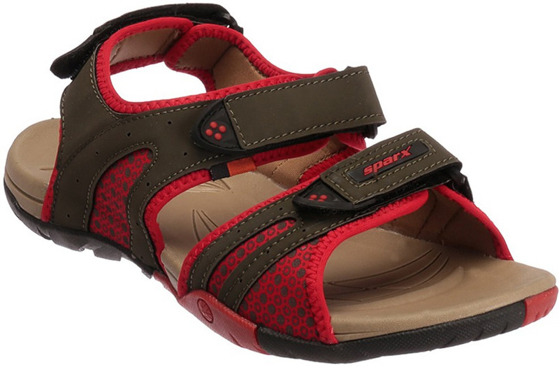 Sparx Women Olive, Red Sandals Sparx Women Olive, Red Sandals