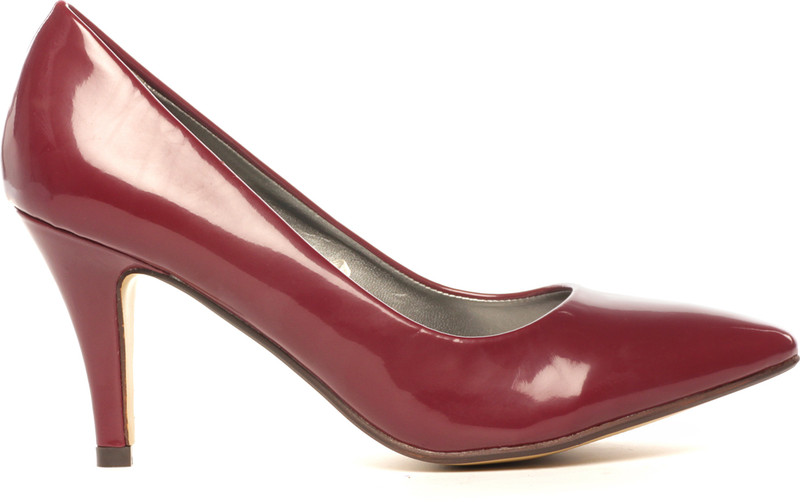 Pavers England Women Burgundy Heels