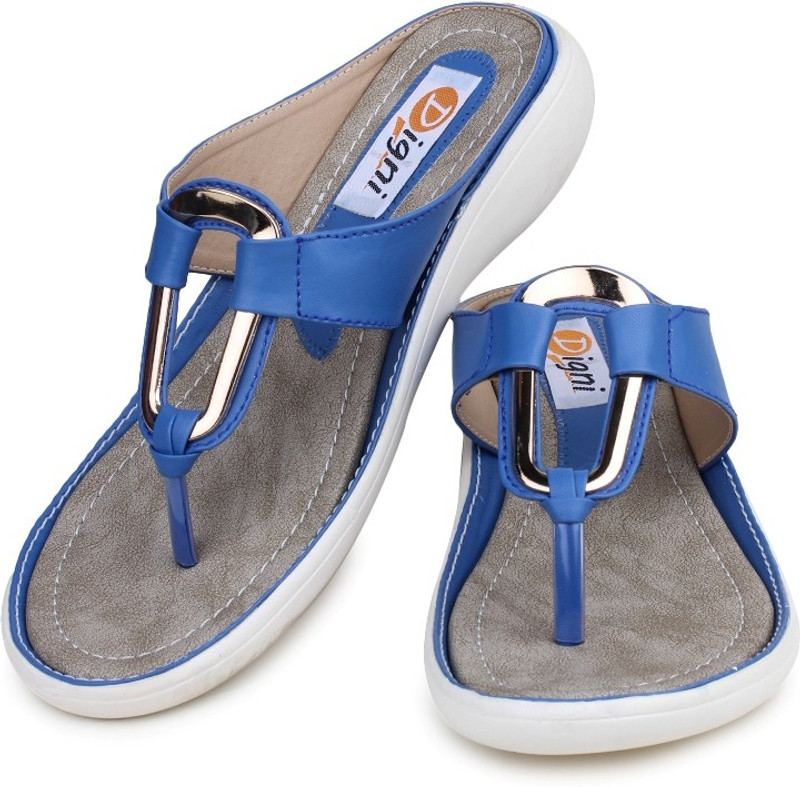 Digni Women Blue Wedges Digni Women Blue Wedges