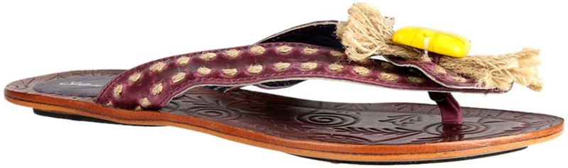 Salt N Pepper Women Purple Flats