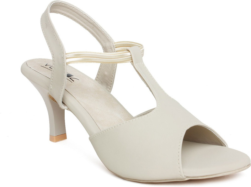 Vendoz Women Grey Heels