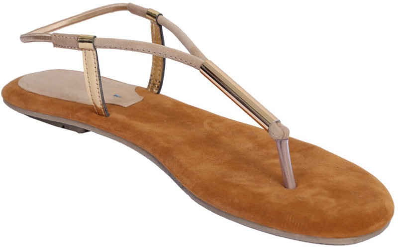 Port Women Beige Flats