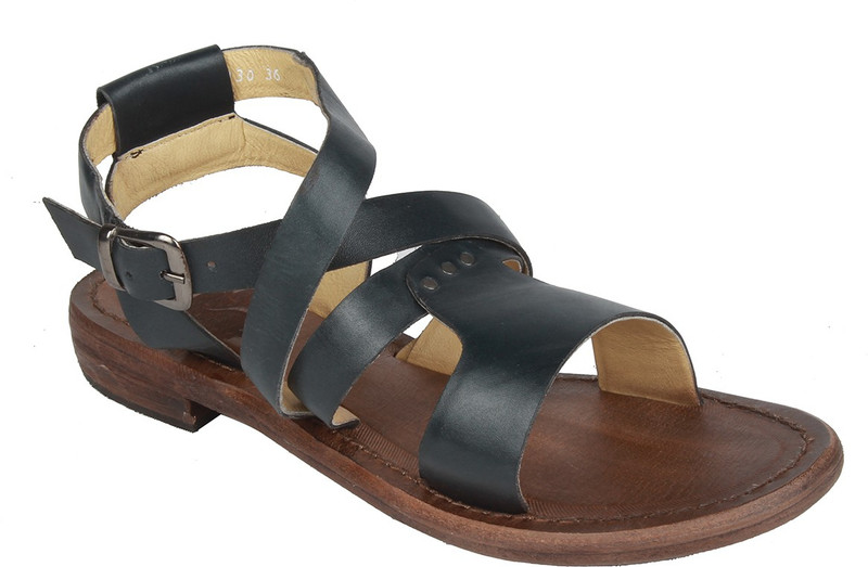 Salt N Pepper Women Blue Flats