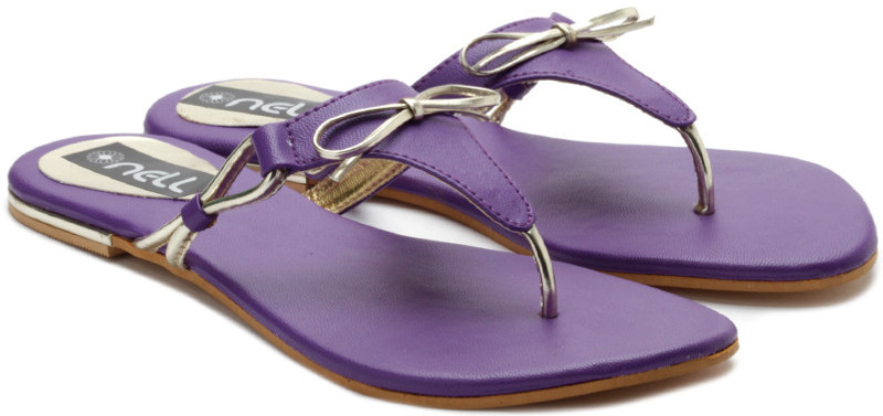 Nell Women Women Silver, Purple Flats Nell Women Women Silver, Purple Flats