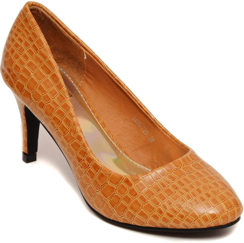 Flat n Heels Women Tan Heels