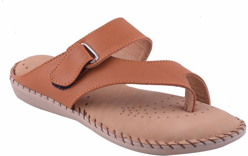Adorn Women Tan Flats