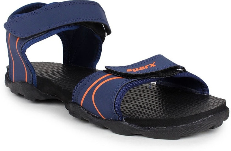 Sparx Men Blue, Orange Sports Sandals
