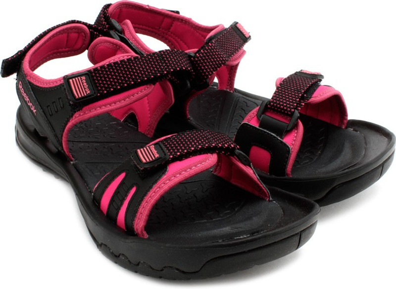 REEBOK Adventure Serpant Lp Women Women Black, Pink Sports Sandals