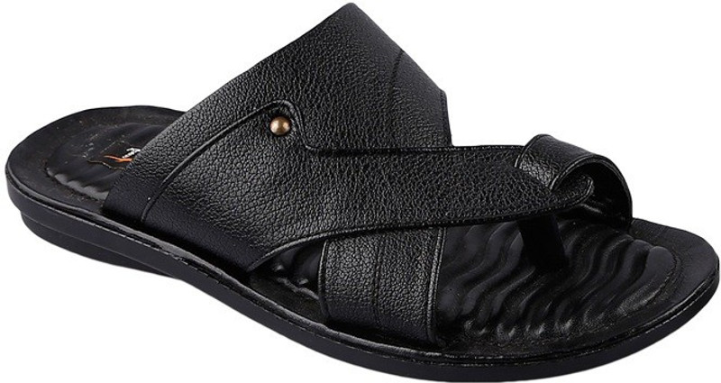 Twin Men Black Flats