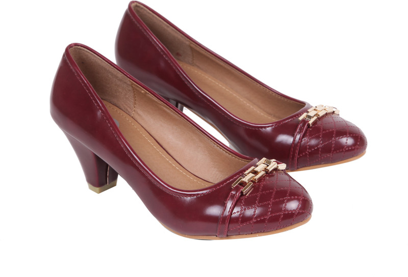 Ilo Women Maroon Heels