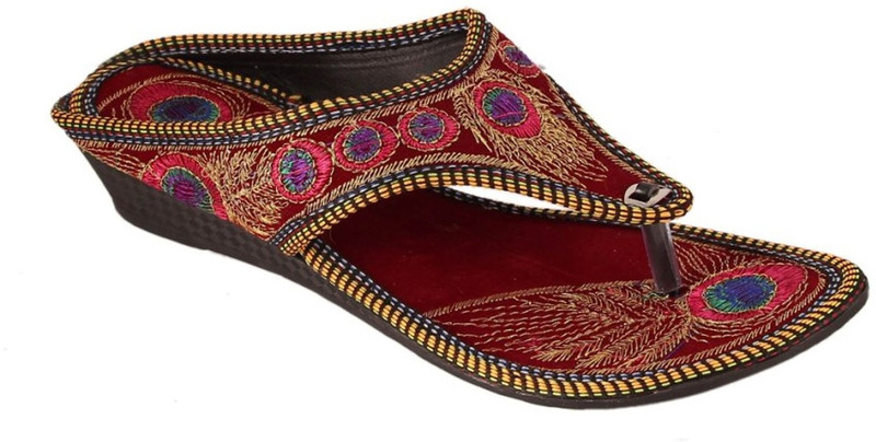 Glam World Women Red Flats Glam World Women Red Flats