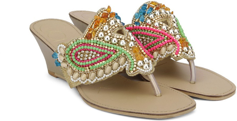 Catwalk Casual Women Multicolor Wedges