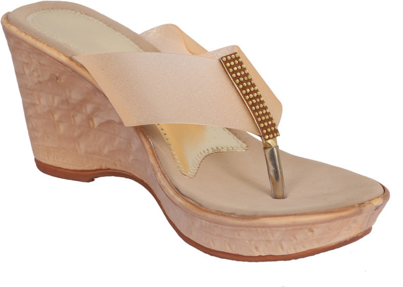 Port Women Gold Wedges Port Women Gold Wedges