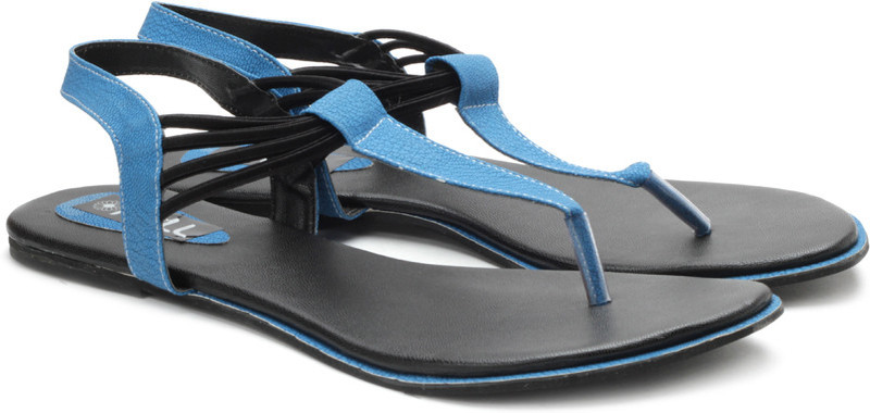 Nell Women Women Blue, Black Flats Nell Women Women Blue, Black Flats