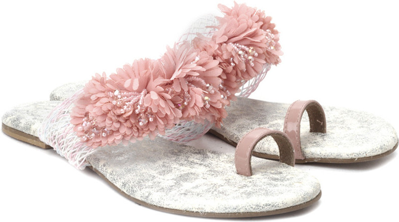 Inc.5 Women Women Pink, White Flats