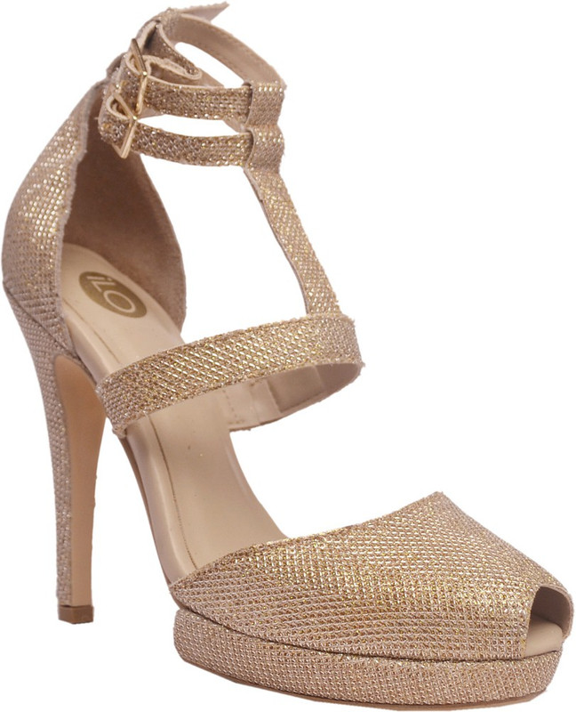 Ilo Women Gold Heels