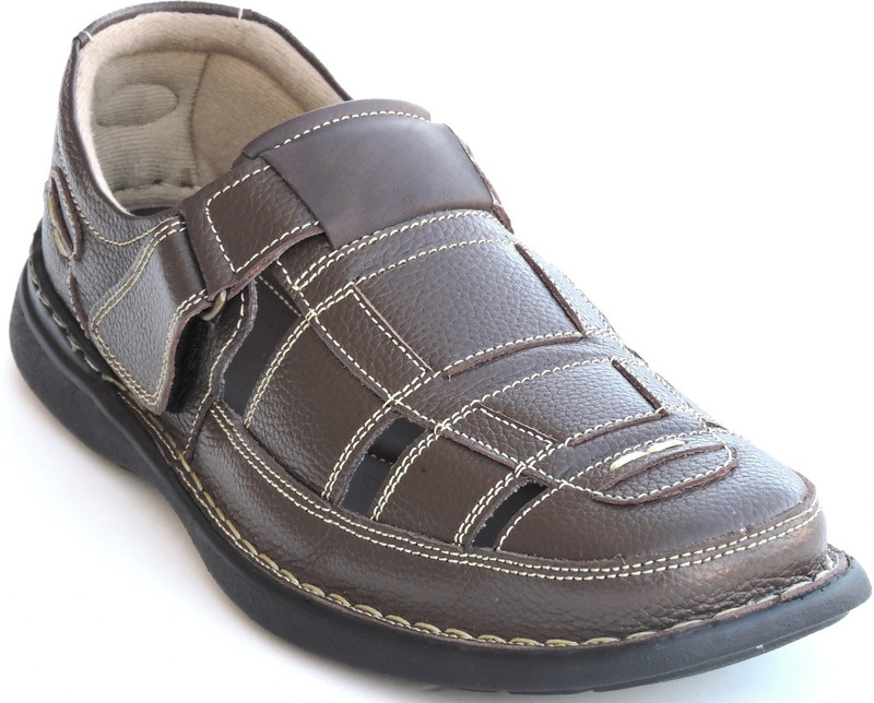 Footgraphy Men Brown Sandals