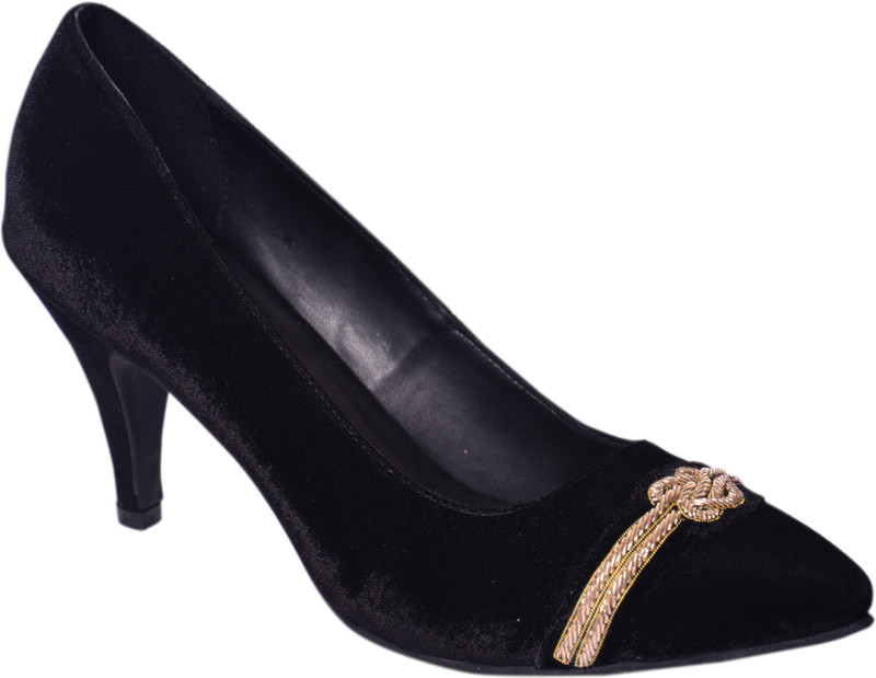 Bootico And Co. Women Black Heels