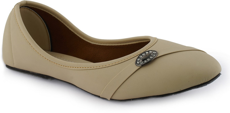 Indirang Bellies For Women(Beige)