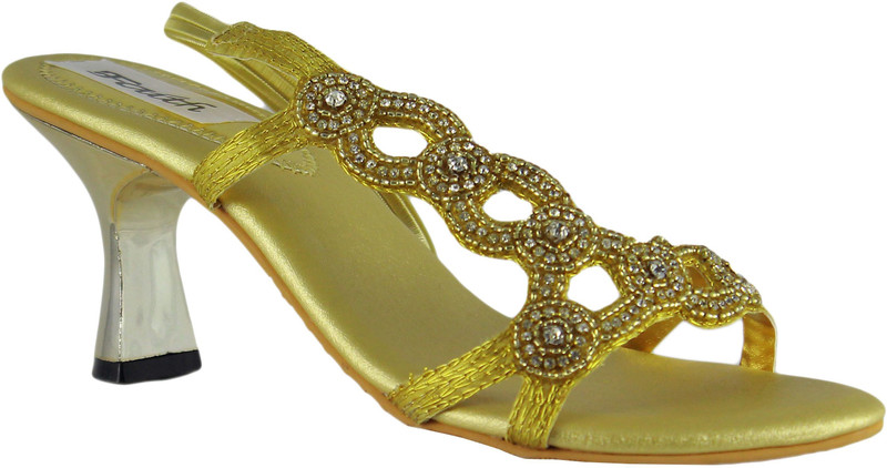 Faith 1000122 Women Gold Heels