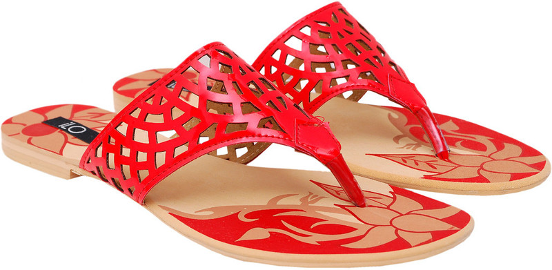 Ilo Women Red Flats