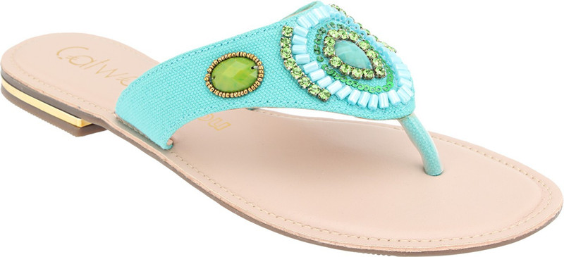 Catwalk Women Green Flats